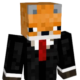 LordFoxington Minecraft avatar bust