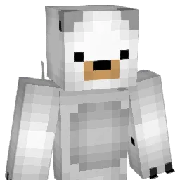 LoserBear Minecraft avatar bust