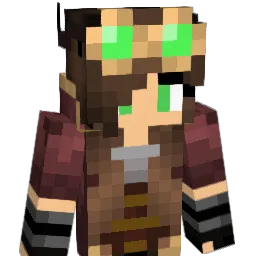 LostFox Minecraft avatar bust