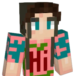 Louhou Minecraft avatar bust