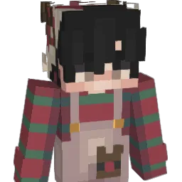 Loupgameuse Minecraft avatar bust