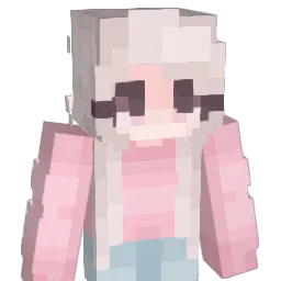 Louwyu Minecraft avatar bust