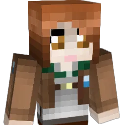 LoveBombz Minecraft avatar bust