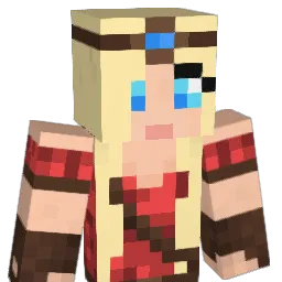 LoveHalie Minecraft avatar bust