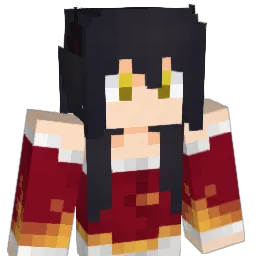 LovelyAimi Minecraft avatar bust