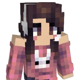 LovelyMelly Minecraft avatar bust