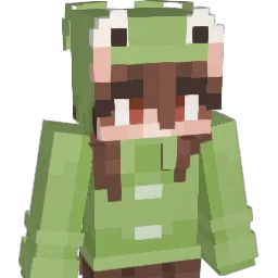 Lovelymeg Minecraft avatar bust