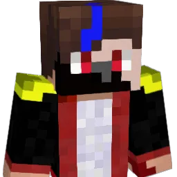 Lowritten Minecraft avatar bust