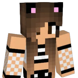 Luanaaraujo Minecraft avatar bust