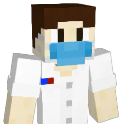 LucGun Minecraft avatar bust
