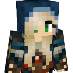 LucidBlondie Minecraft avatar bust