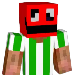 Luck80 Minecraft avatar bust