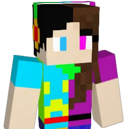 Luckme Minecraft avatar bust
