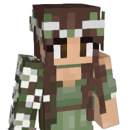 LuckuAna Minecraft avatar bust