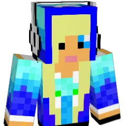LuckyAlexia Minecraft avatar bust