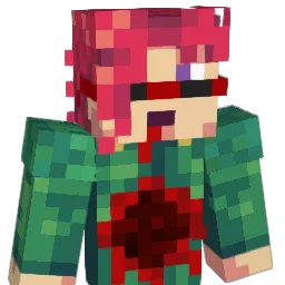 LuckyDD Minecraft avatar bust