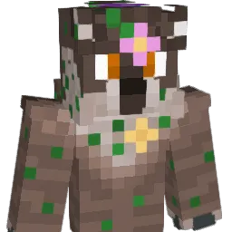 LuckyMushroom Minecraft avatar bust