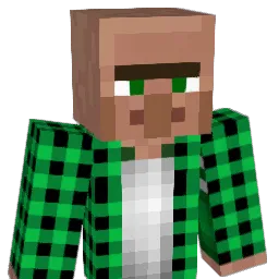 LuckyVillager Minecraft avatar bust