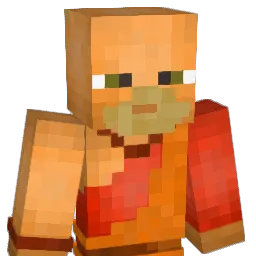 Luckydaturtle Minecraft avatar bust