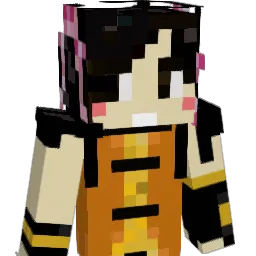 Luckyshyco Minecraft avatar bust
