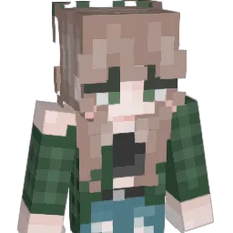 Luckystar013 Minecraft avatar bust