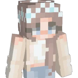 LucyElding Minecraft avatar bust