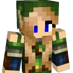 LucyMoo Minecraft avatar bust