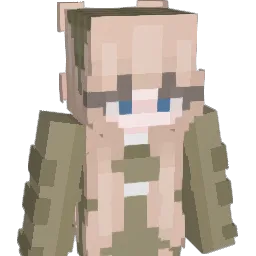 Lucywozere Minecraft avatar bust