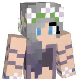 LuffyGirl Minecraft avatar bust