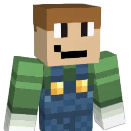 LuigiGameing Minecraft avatar bust