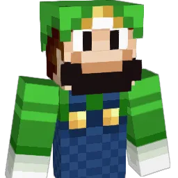 LuigiGuy Minecraft avatar bust
