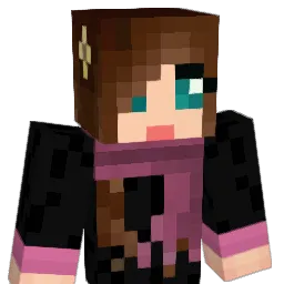 LuisaPink Minecraft avatar bust
