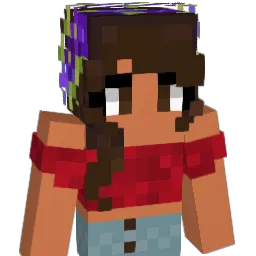 Luisaxfer Minecraft avatar bust