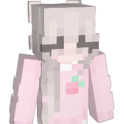 Luizzzaaa Minecraft avatar bust