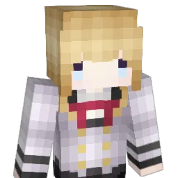 Lukatielka Minecraft avatar bust