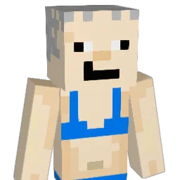 Lukatmeee Minecraft avatar bust