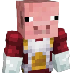 LukeHanma Minecraft avatar bust