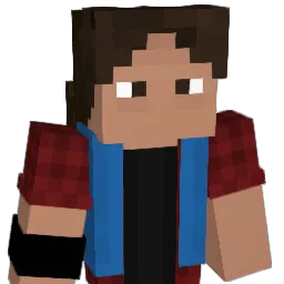 Lukiola Minecraft avatar bust