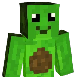 Lululaluli Minecraft avatar bust