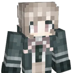 Lululucy Minecraft avatar bust