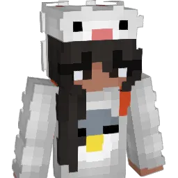 Lulumeloni Minecraft avatar bust