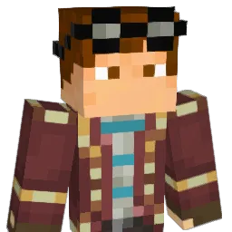 Lulzcritic Minecraft avatar bust