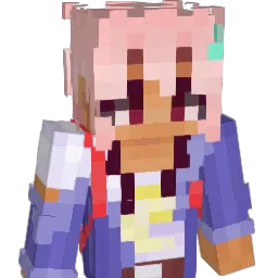 Lumowolf Minecraft avatar bust