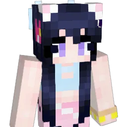 Lunakynd Minecraft avatar bust