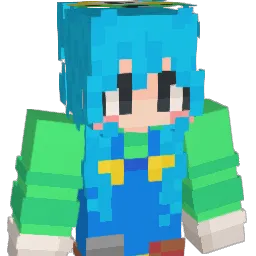 Lunamushi Minecraft avatar bust