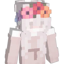 Lunanian Minecraft avatar bust
