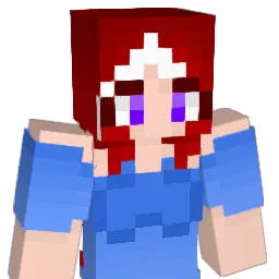 Lunarou Minecraft avatar bust