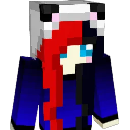 Lunartemis Minecraft avatar bust