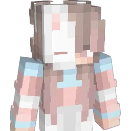 Luncario Minecraft avatar bust