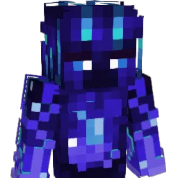 LunetteuseBlue Minecraft avatar bust